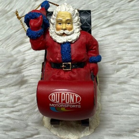 Vintage The Memory Company Limited Edition Jeff Gordon Santa's Sled Ornament - Picture 8 of 10